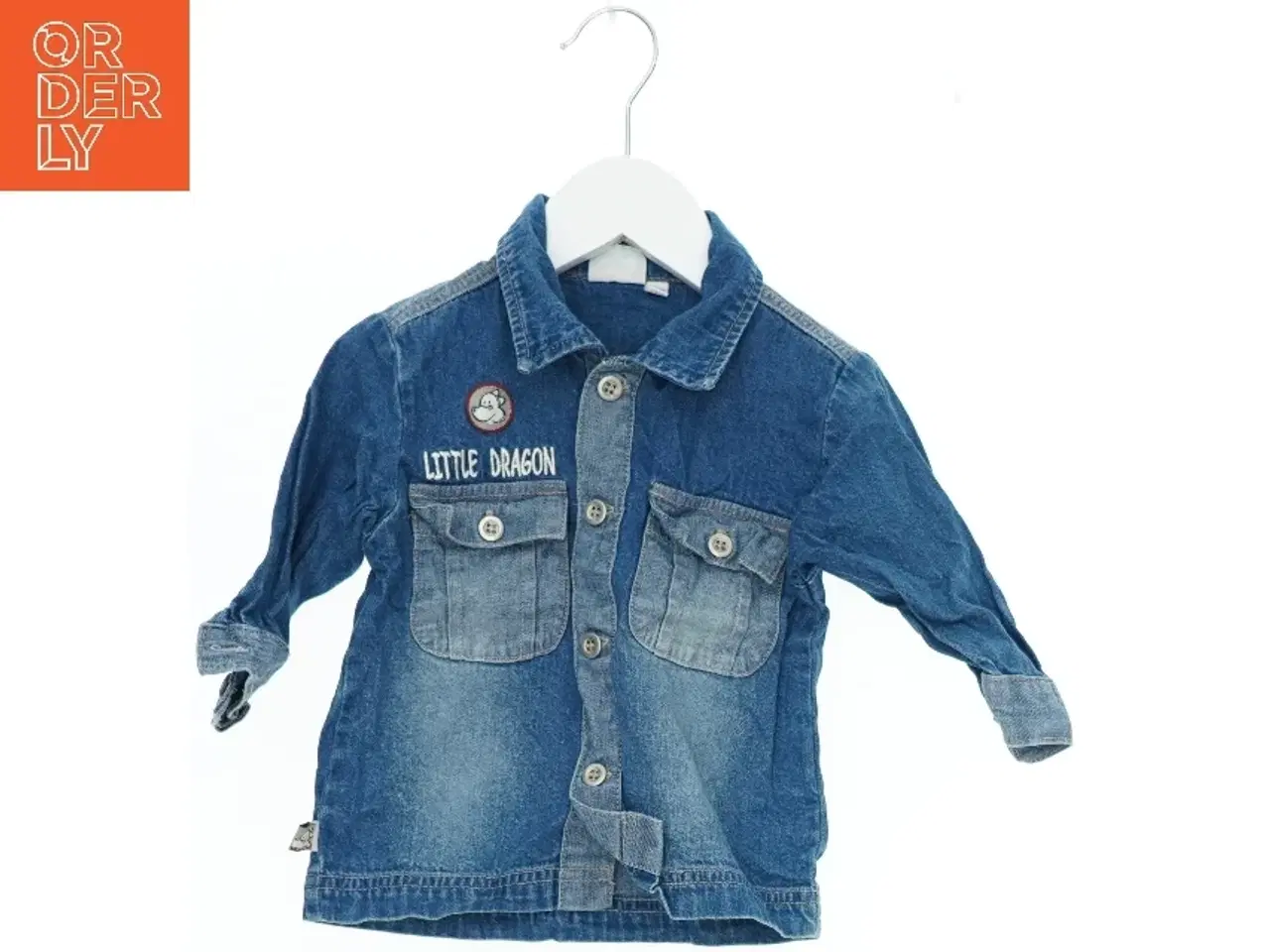Billede 1 - Denim skjorte til børn fra Mm (str. 68)