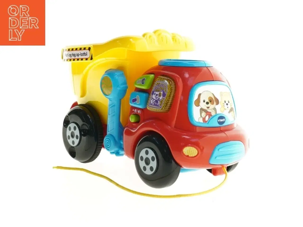 Billede 1 - Legetøjs cementblander med bolde (str. 27 x 16 x 12 cm)