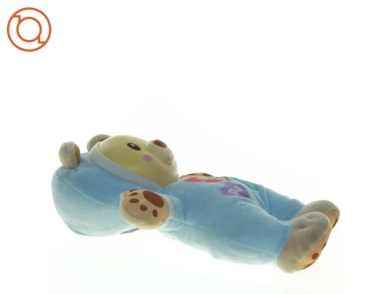 Billede 6 - Synge bamse Blå plys teddybjørn med lyd og lys (str. 29 x 24 cm)