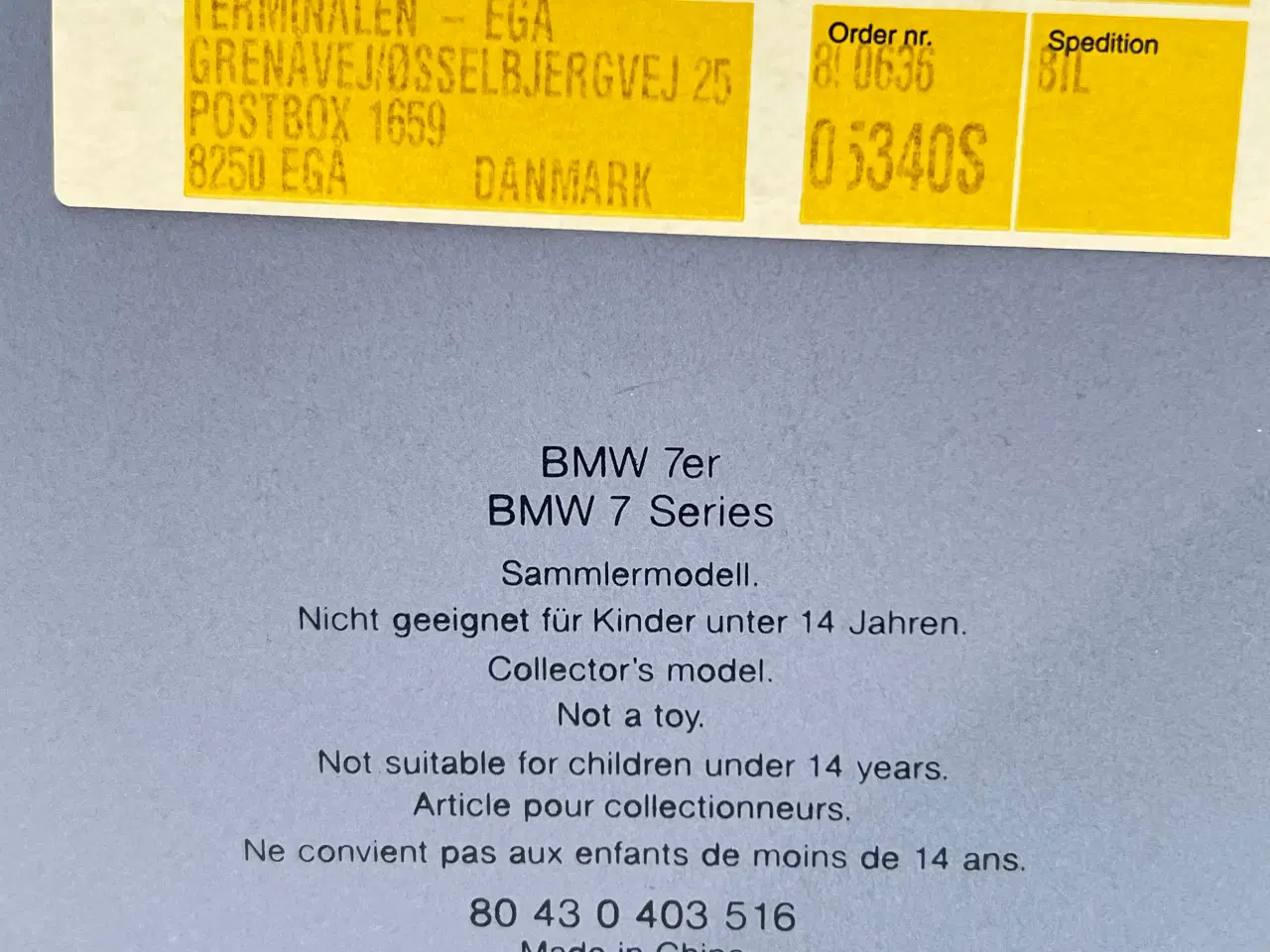 Billede 10 - 2001 BMW 745i / 760Li E65 / E66 1:18