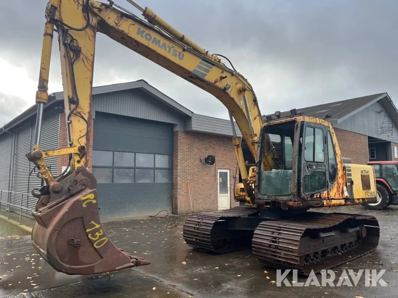 Billede 1 - Gravemaskine Komatsu PC160