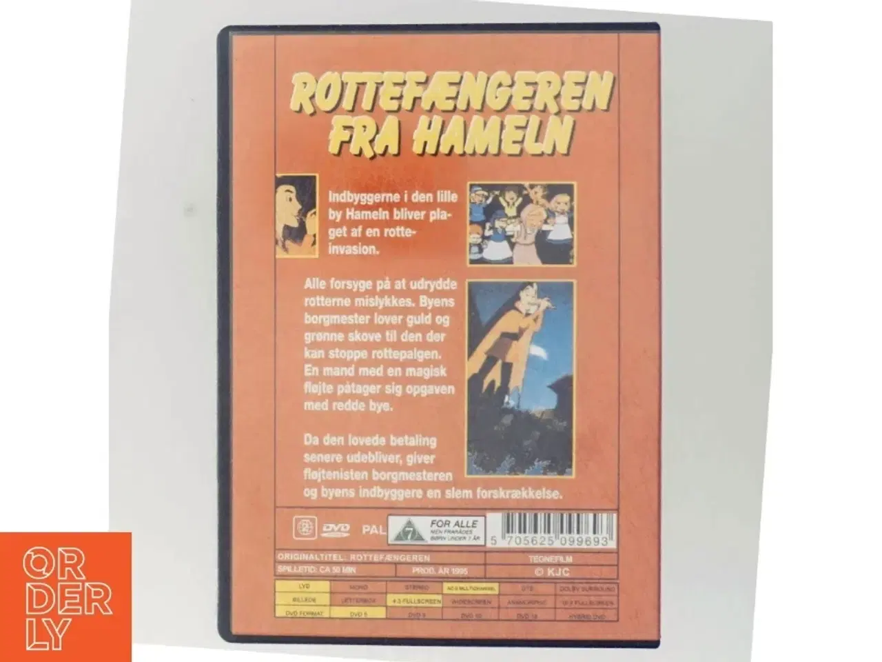 Billede 3 - DVD - Rottefængeren fra Hameln tegnefilm