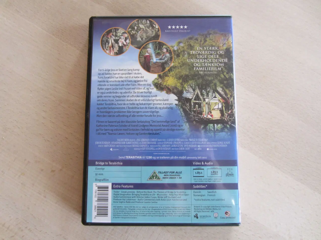 Billede 2 - DVD Terabithia - Et Hemmeligt Land