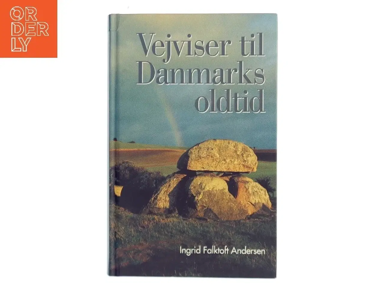 Billede 1 - Vejviser til Danmarks oldtid af Ingrid Falktoft Andersen (Bog)