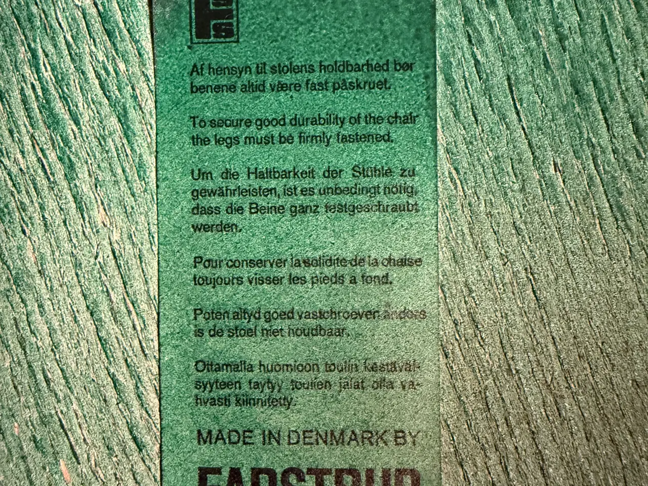 Billede 3 - FARSTRUP pindestole