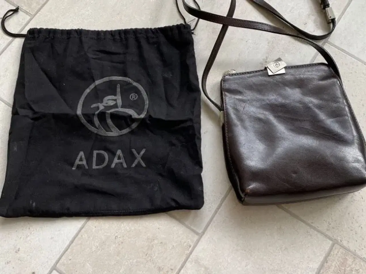 Billede 6 - Adax læder skuldertaske