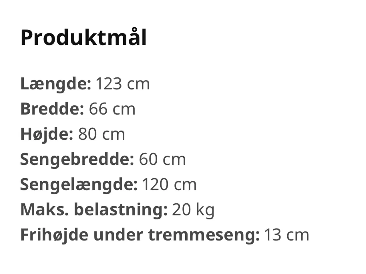 Billede 5 - Hvid Tremmeseng 