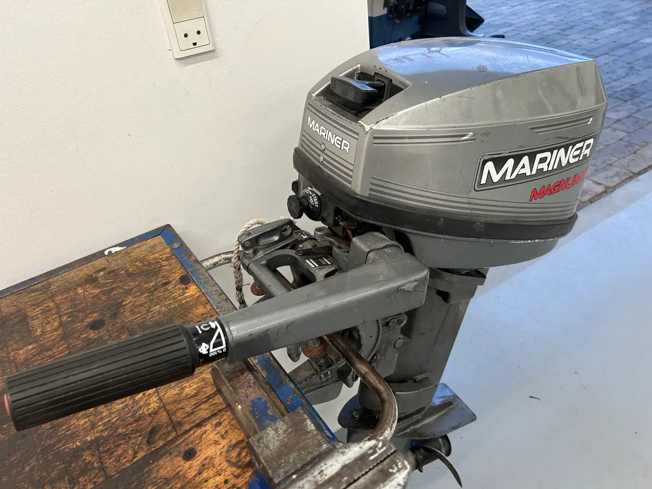 Billede 1 - Mariner Magnum 10 hk 2-takts 1999 – 2-cylinderet 