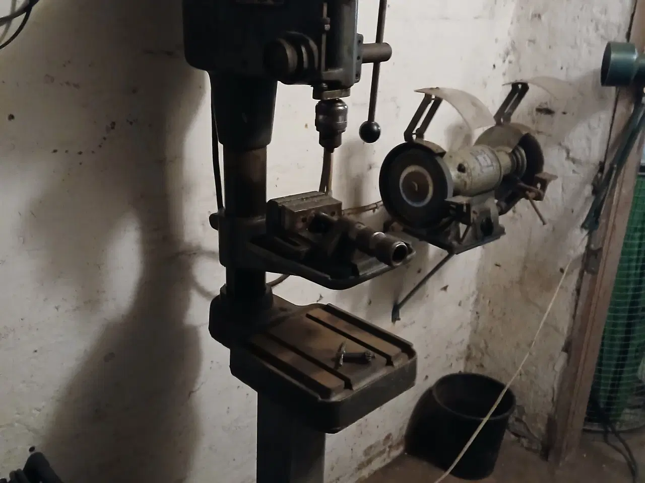 Billede 1 - Søjleboremaskine fast og justerbaratlæg 