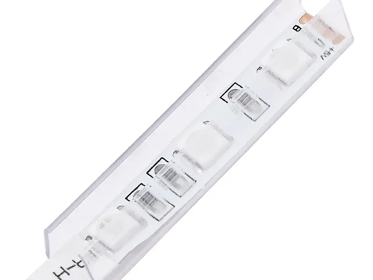 Billede 12 - Tv-skab med LED-lys 120x35x40 cm hvid