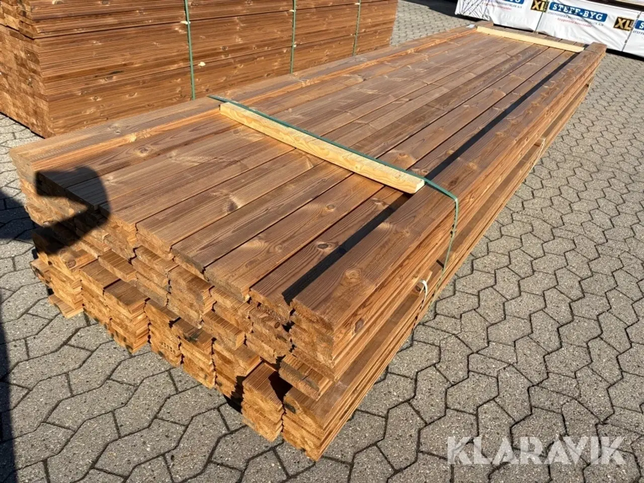 Billede 3 - Terrassebrædder Bergsten Thermo Deck – 137 styk