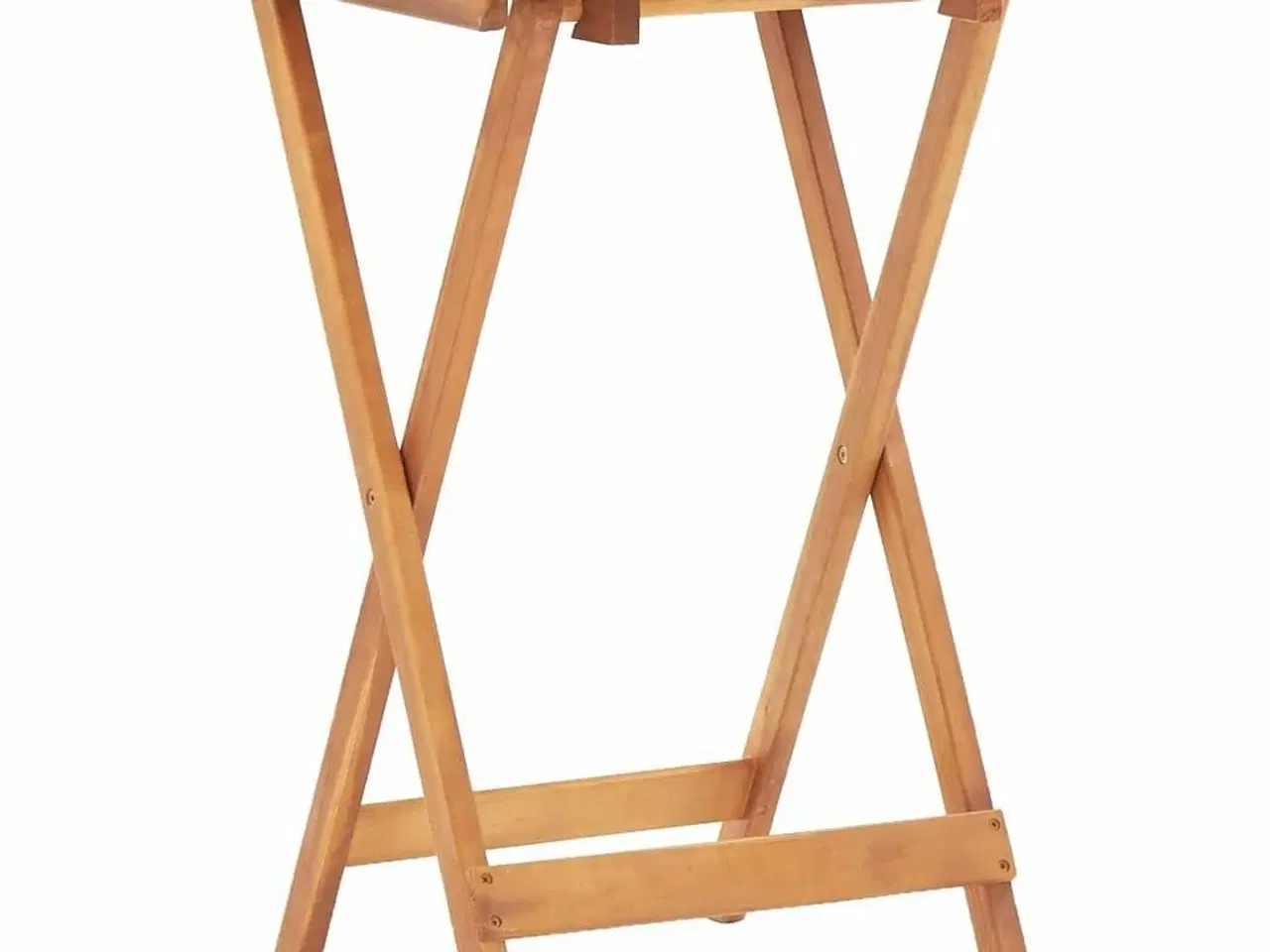 Billede 1 - Foldbart havebord 60 x 75 cm massivt akacietræ