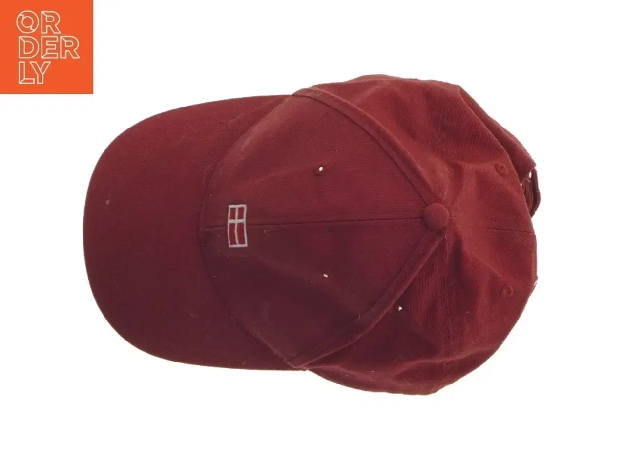 Billede 4 - Officiel OL fra paris merchendise. Rød kasket med dansk flag fra Jack & Jones (str. Ø 20 cm)