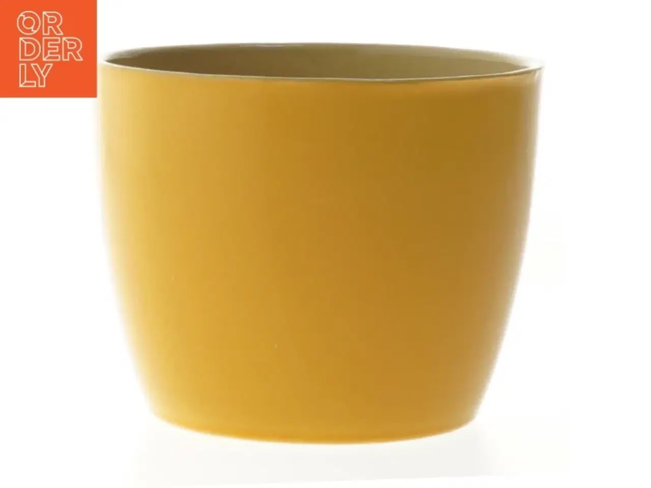 Billede 2 - Gul urtepotteskjuler (str. 9,5x12 cm)