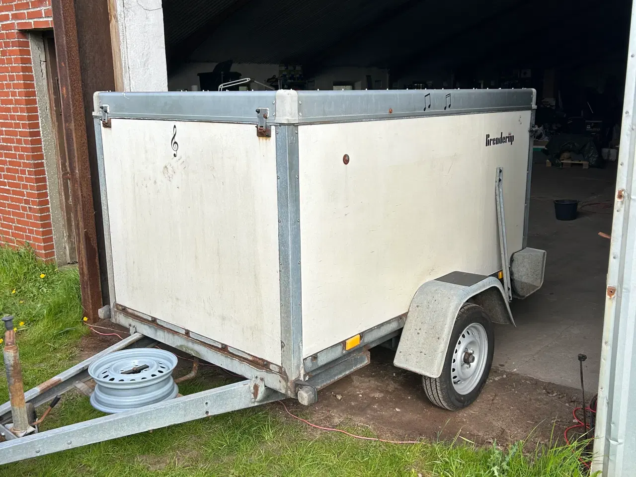 Billede 2 - Brenderup kassetrailer 500kg