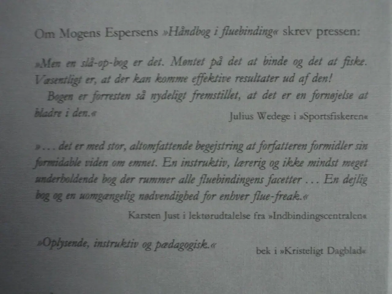 Billede 2 - kystfluefiskeri, af mogens espersen, emne: hobby o