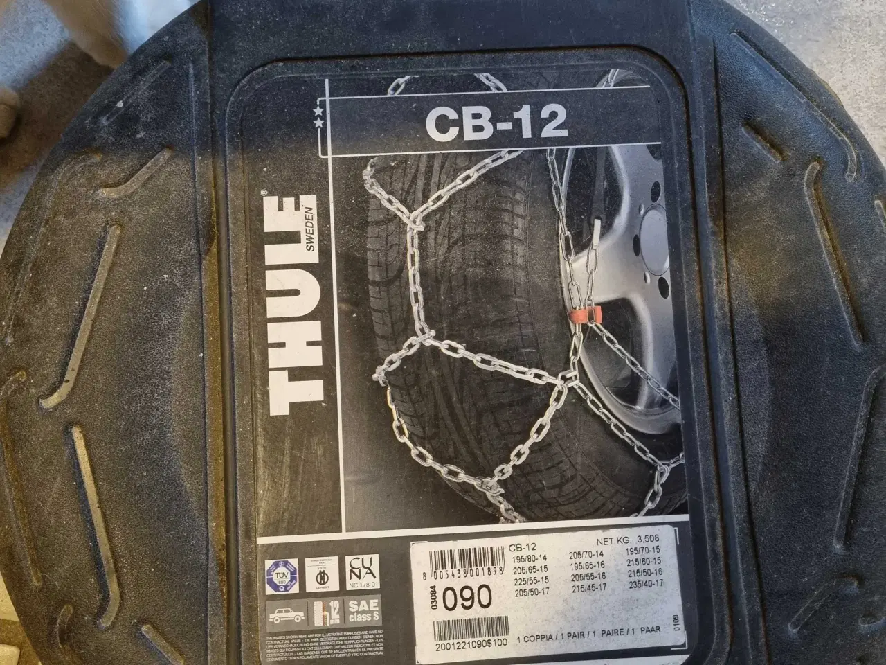 Billede 1 - Snekæder  Thule C-12