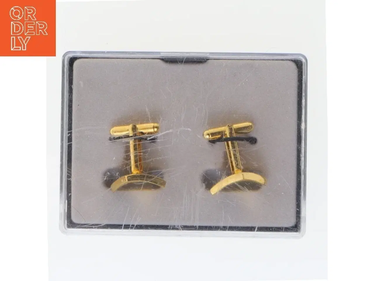 Billede 1 - Guld manchetknapper (str. 2 cm)