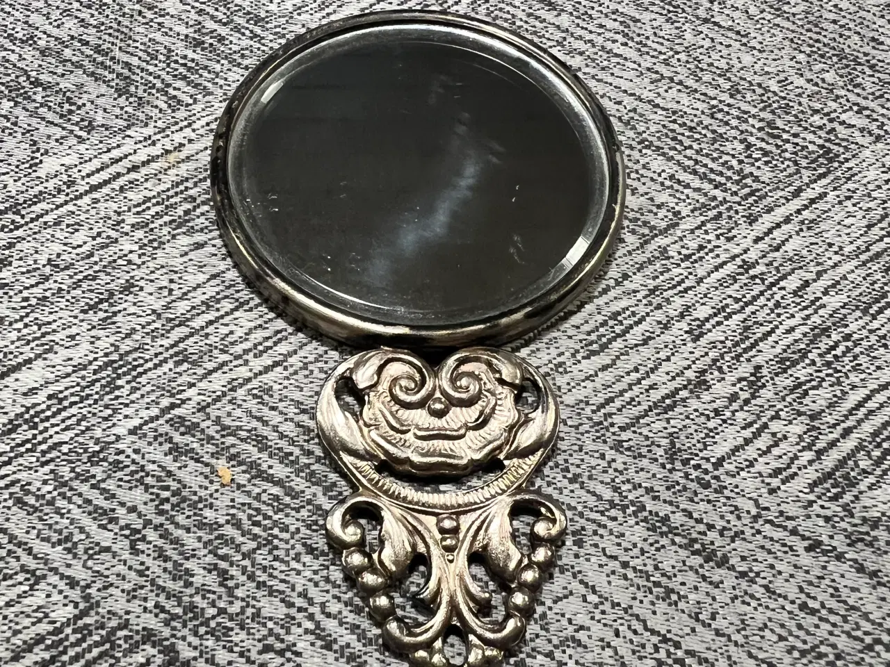 Billede 1 - Gammel spegl   tror sølvplet / sølv