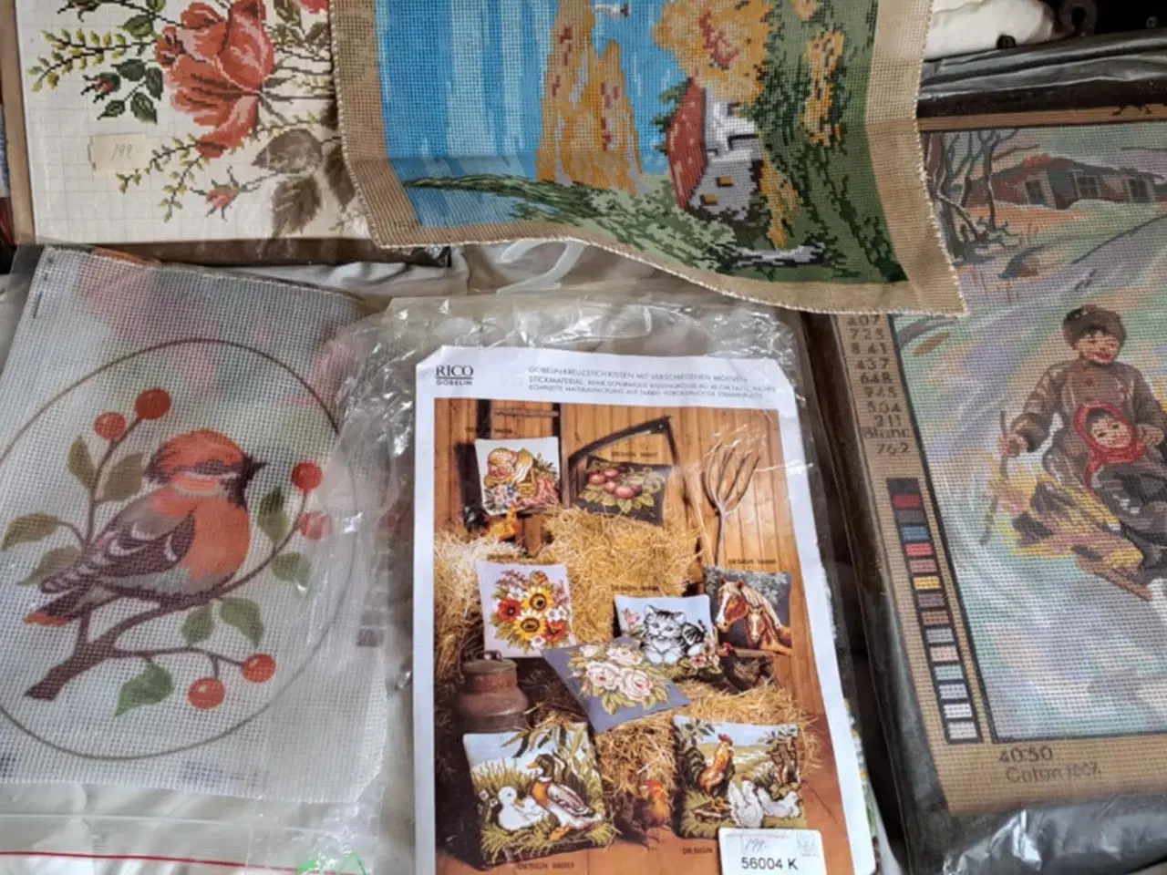 Billede 6 - Diverse broderier