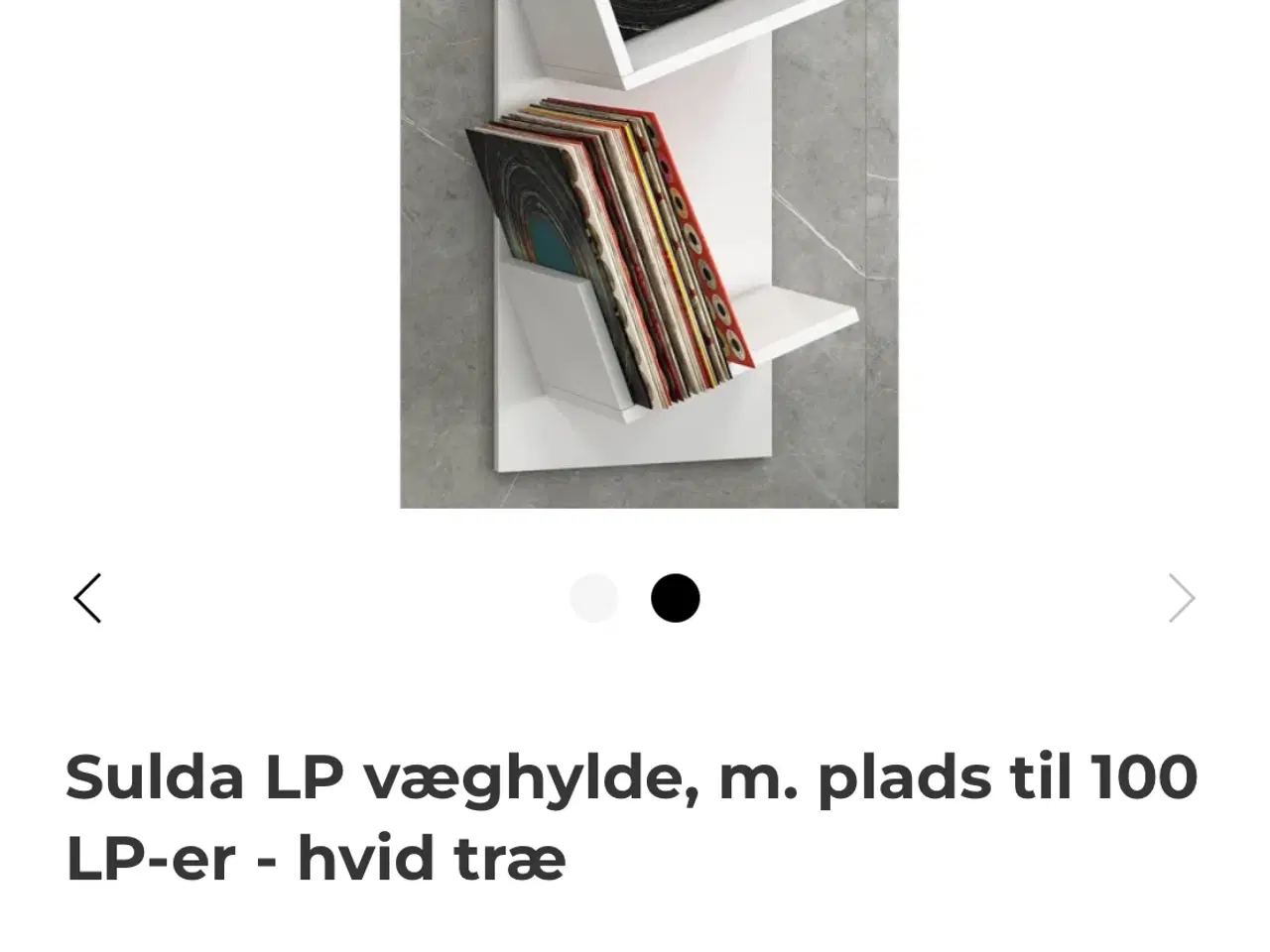 Billede 2 - Pladeholder hvid som ny 300kr