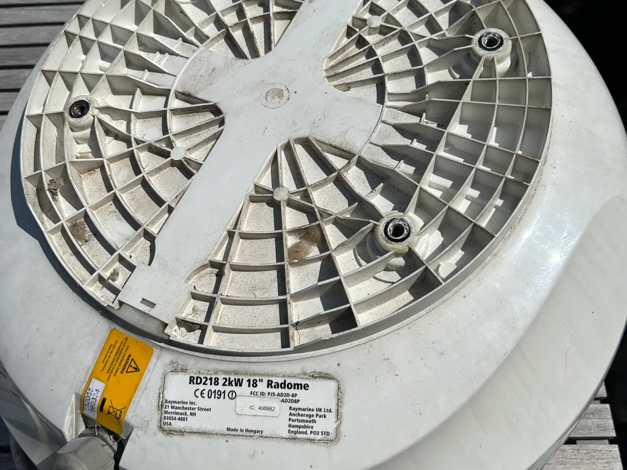 Billede 2 - Radar, Raymarine RD 218 med DSM 300 boks og kabler