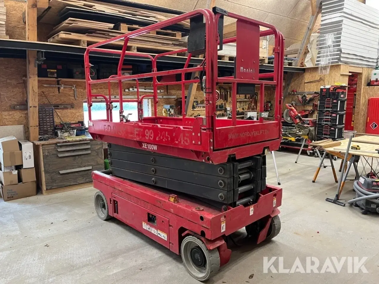 Billede 2 - Sakselift Mantall XE100W - 10 meter