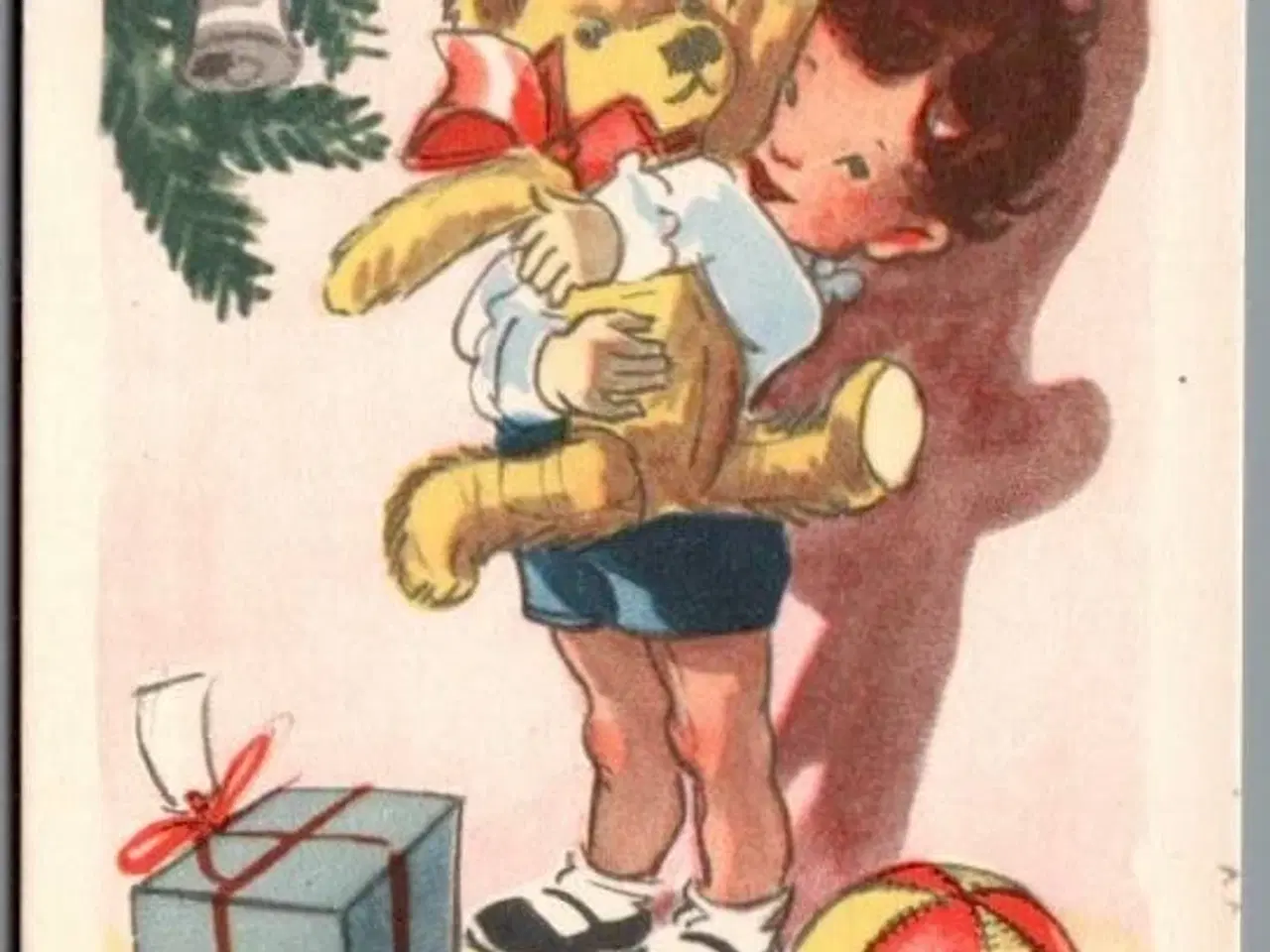 Billede 1 - Illa - Glædelig Jul - Stender Serie 756 - Postkort -  Ubrugt