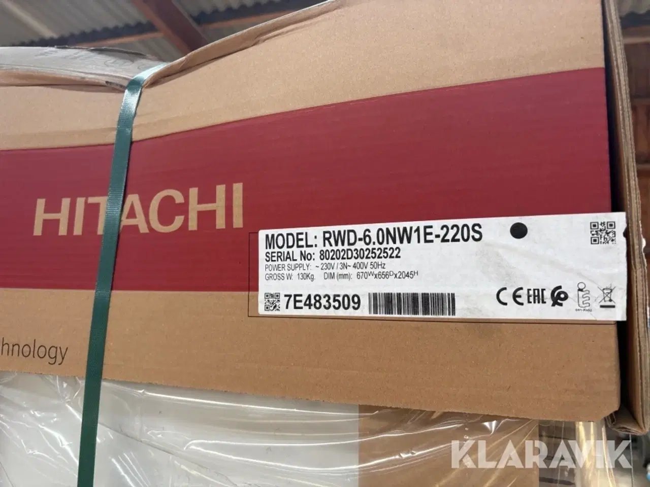 Billede 5 - Varmepumpe Hitachi Yutaki S combi R410A
