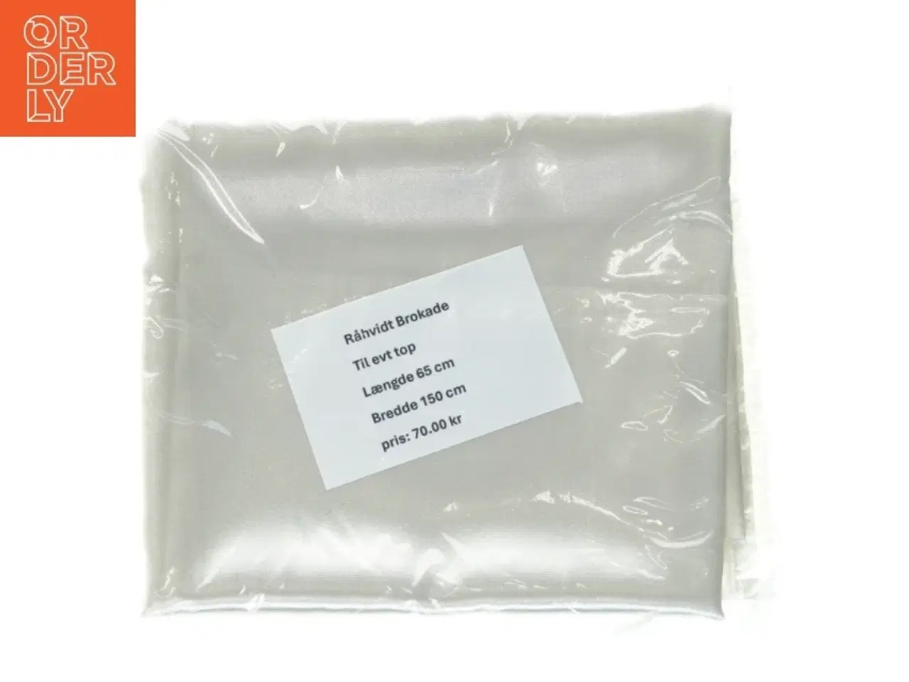 Billede 2 - Råhvidt Stof