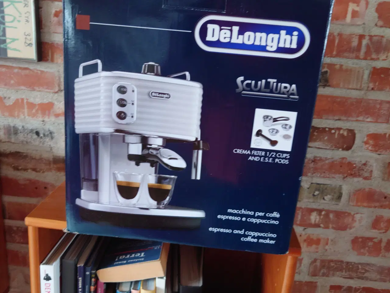 Billede 2 - Ny DeLonghi Scultura Espresso maskine 