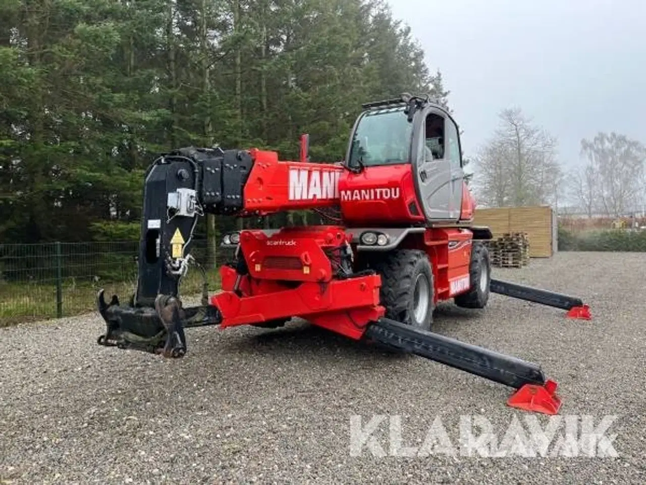 Billede 1 - Teleskoplæsser Manitou MRT2550 +