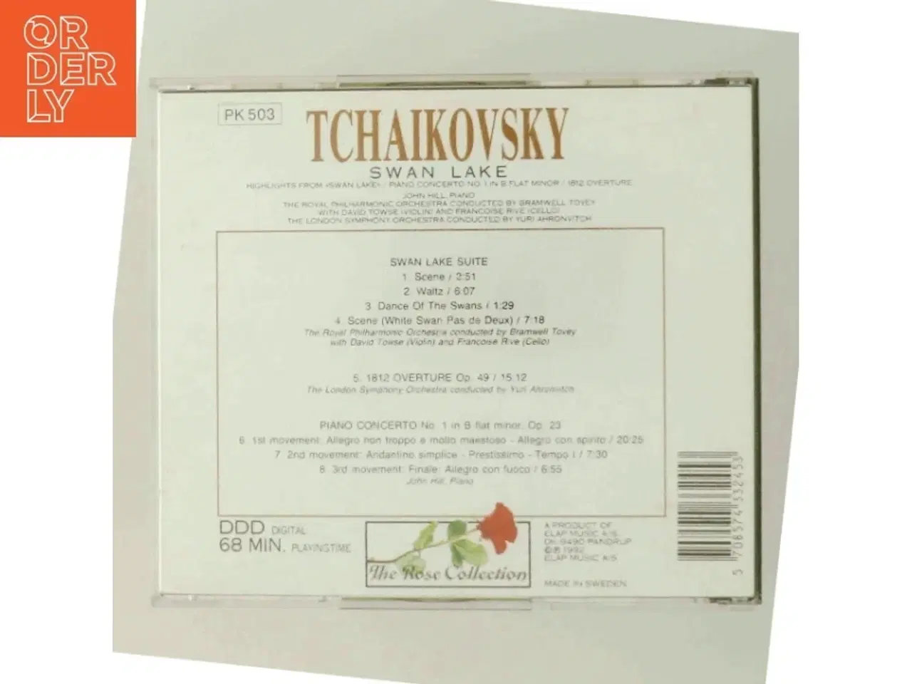 Billede 3 - Tchaikovsky - Svanesøen CD fra ELAP