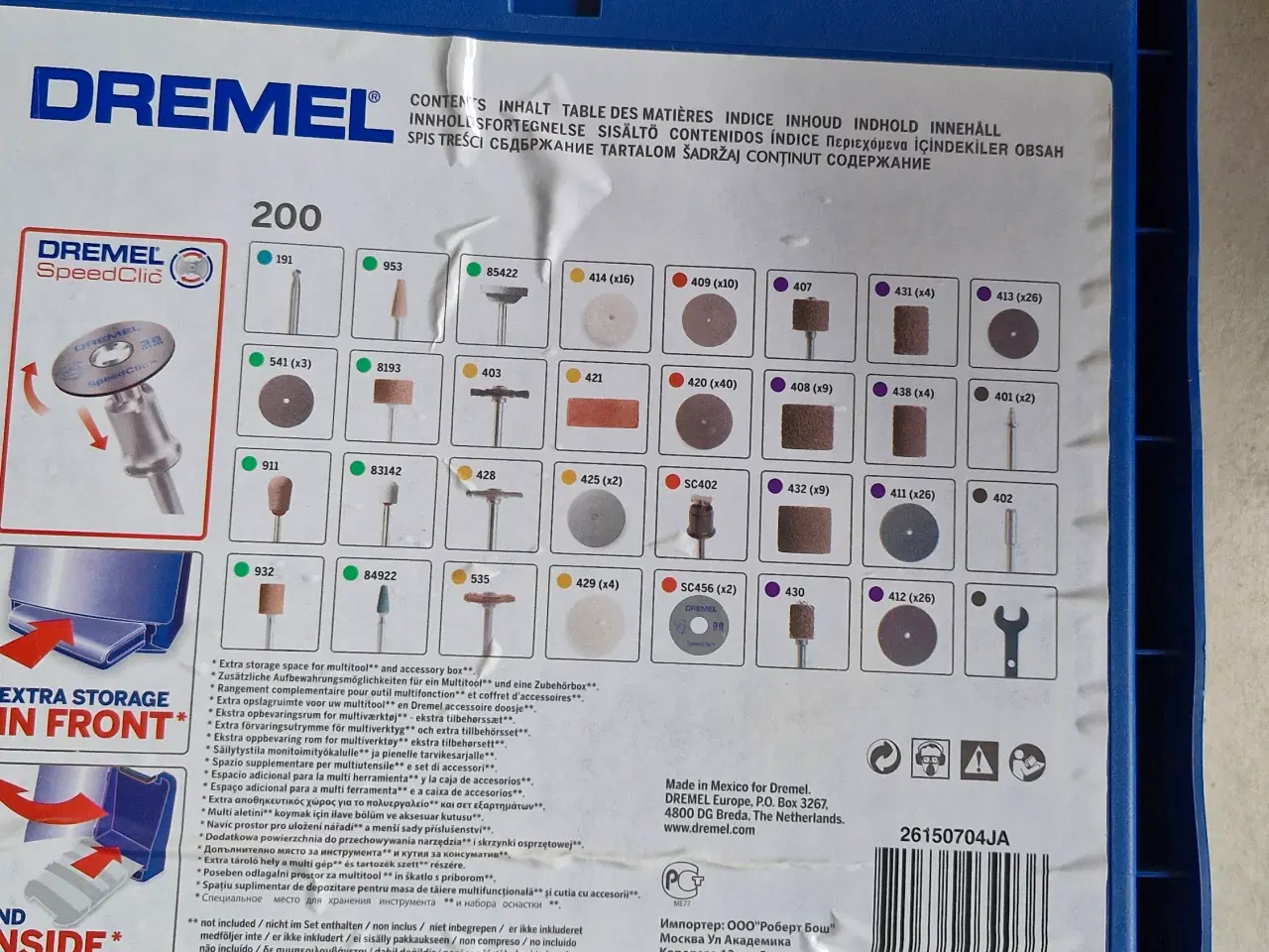 Billede 4 - Multisliber med Dremel tilbehørsæske