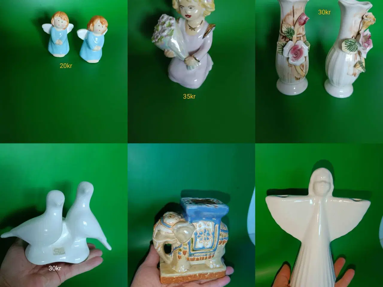 Billede 1 - Forskellige figurer pris står under billede 