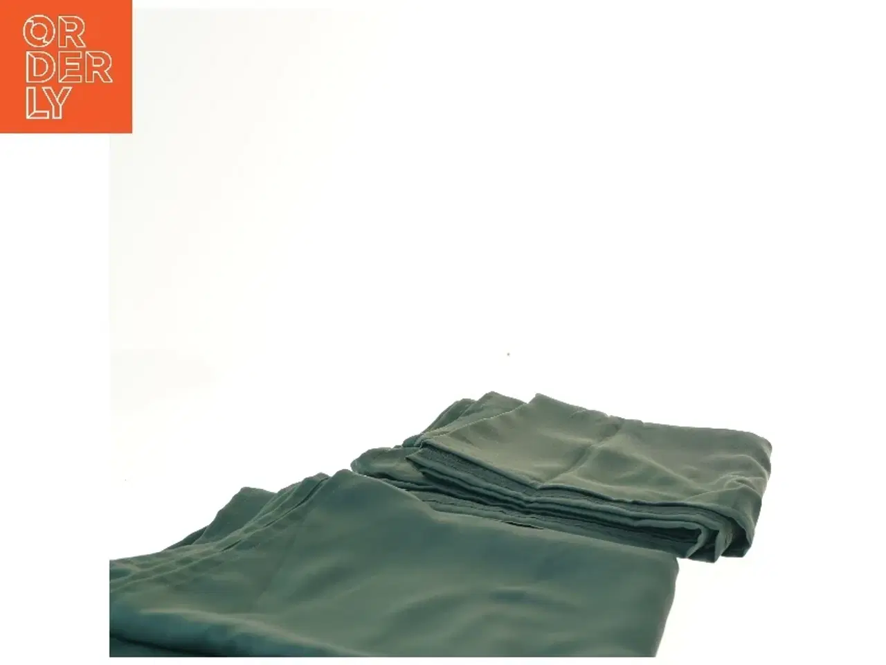 Billede 1 - Grønne gardiner fra IKEA (str. 140x120, 2 styk cm)