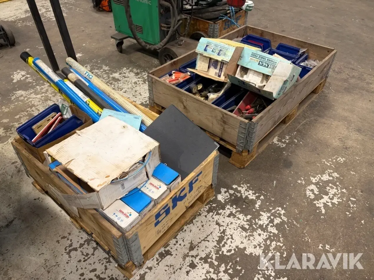 Billede 3 - Blandet lot med svejse udstyr samt 2 fræse hoveder