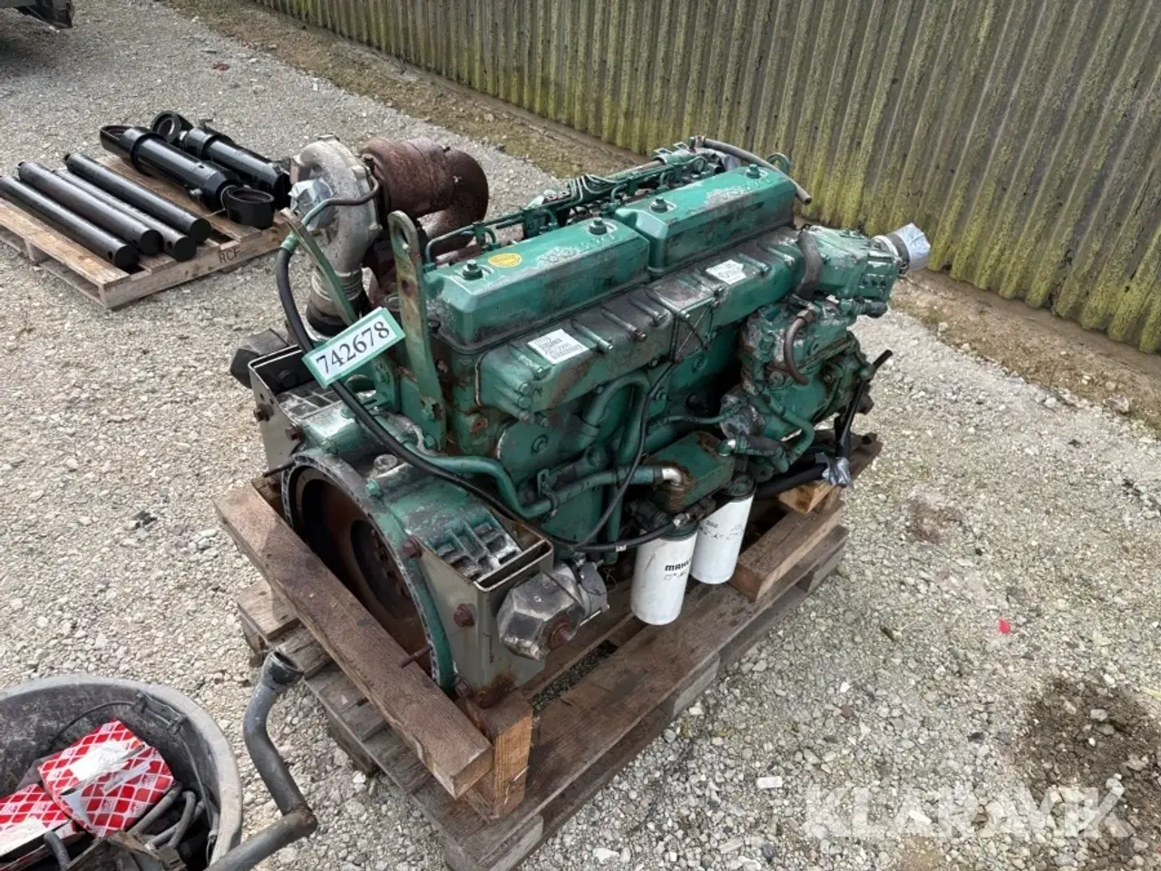 Billede 7 - Lastbil motor Volvo D6A210