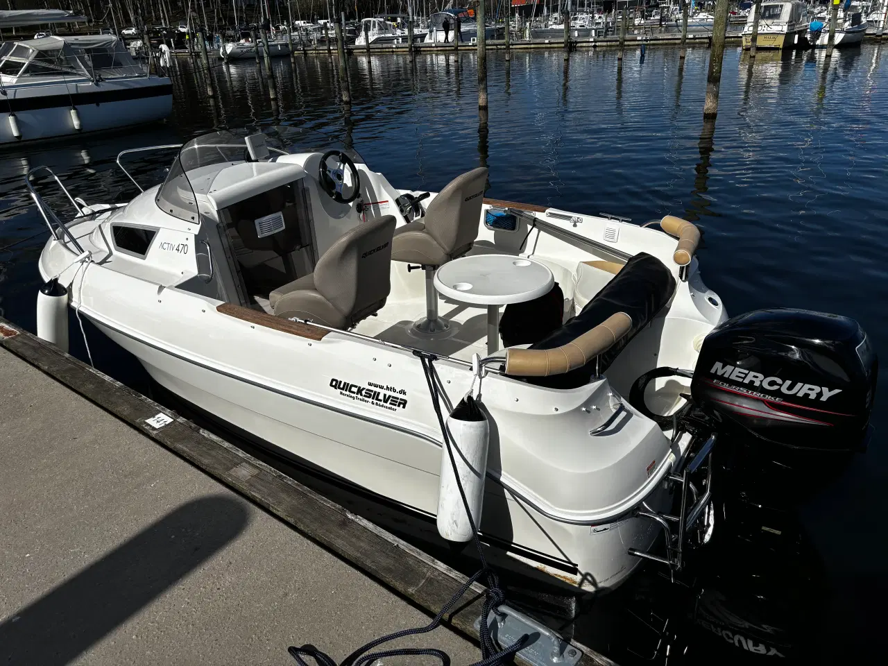 Billede 5 - Quicksilver 470 Activ Cabin årg 2017