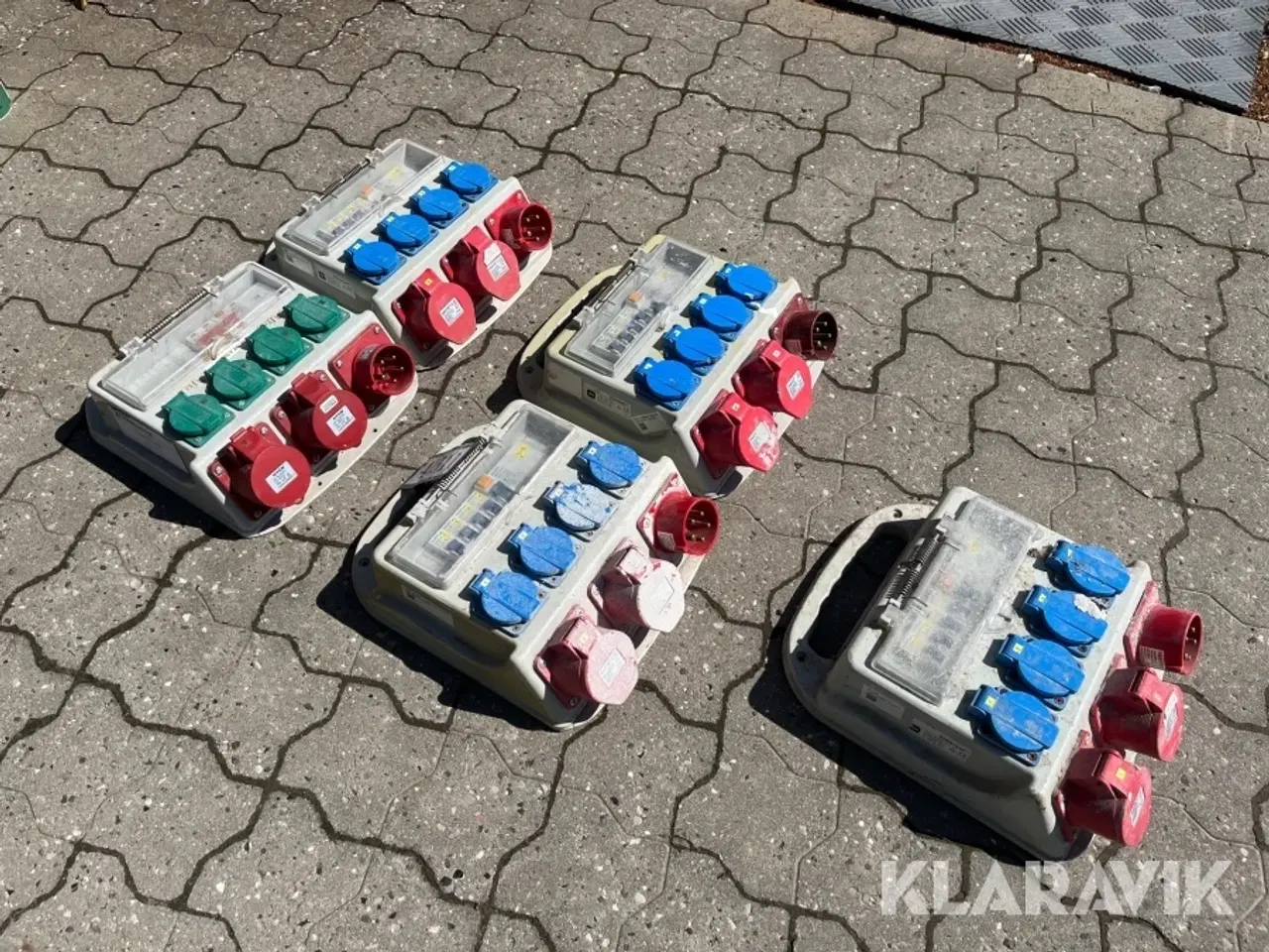 Billede 1 - Byggestrømstavler Iworks 16A 5 styk