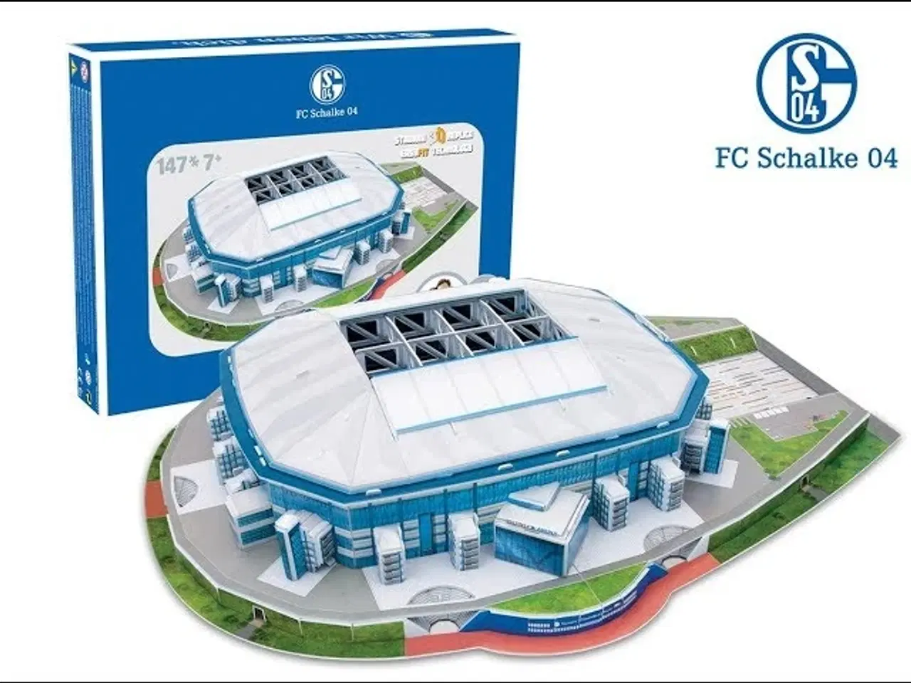 Billede 1 - FC SCHALKE 04, NYT 3D STADION SAMLESÆT