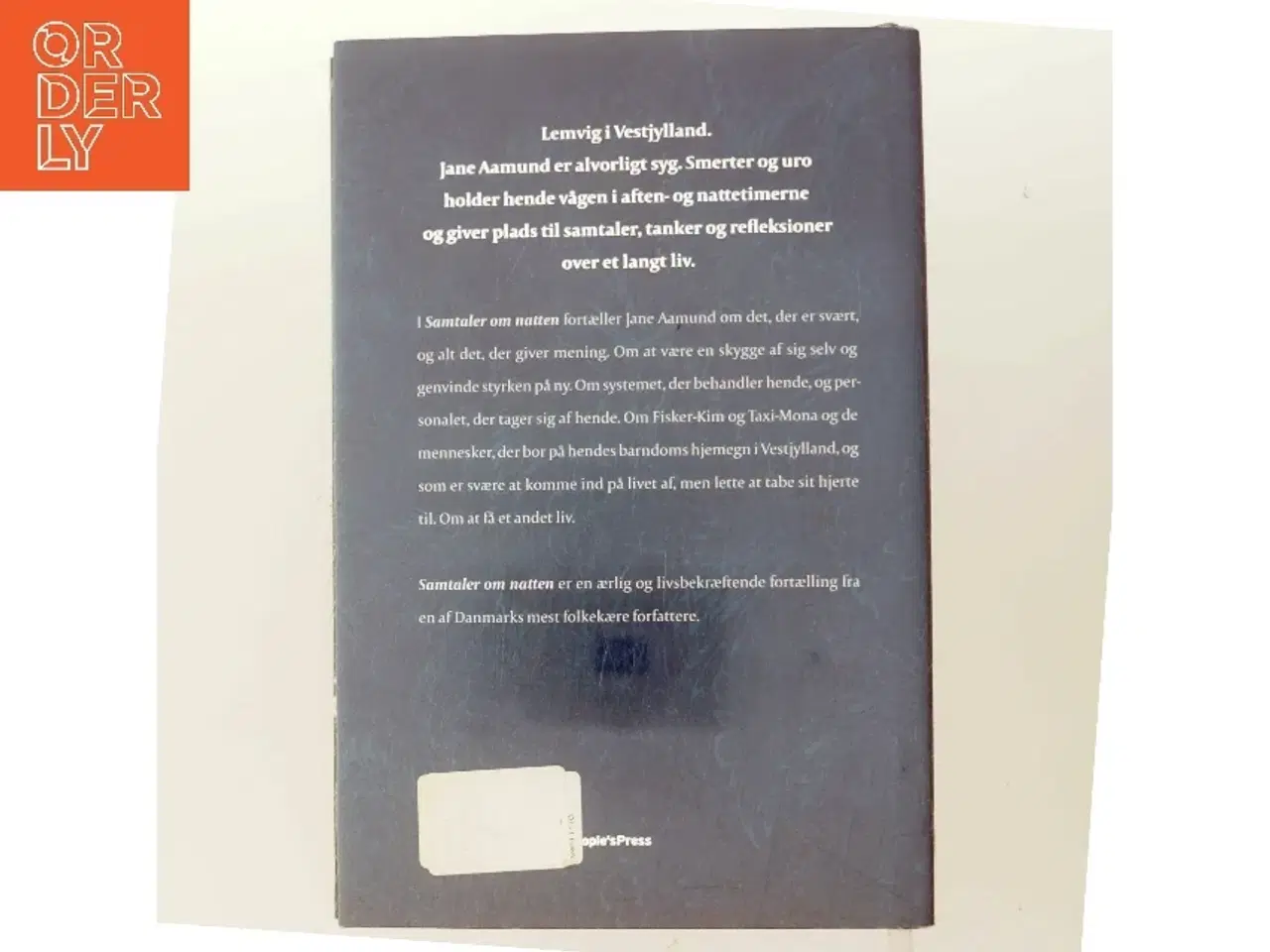 Billede 3 - Samtaler om natten af Jane Aamund (Bog)