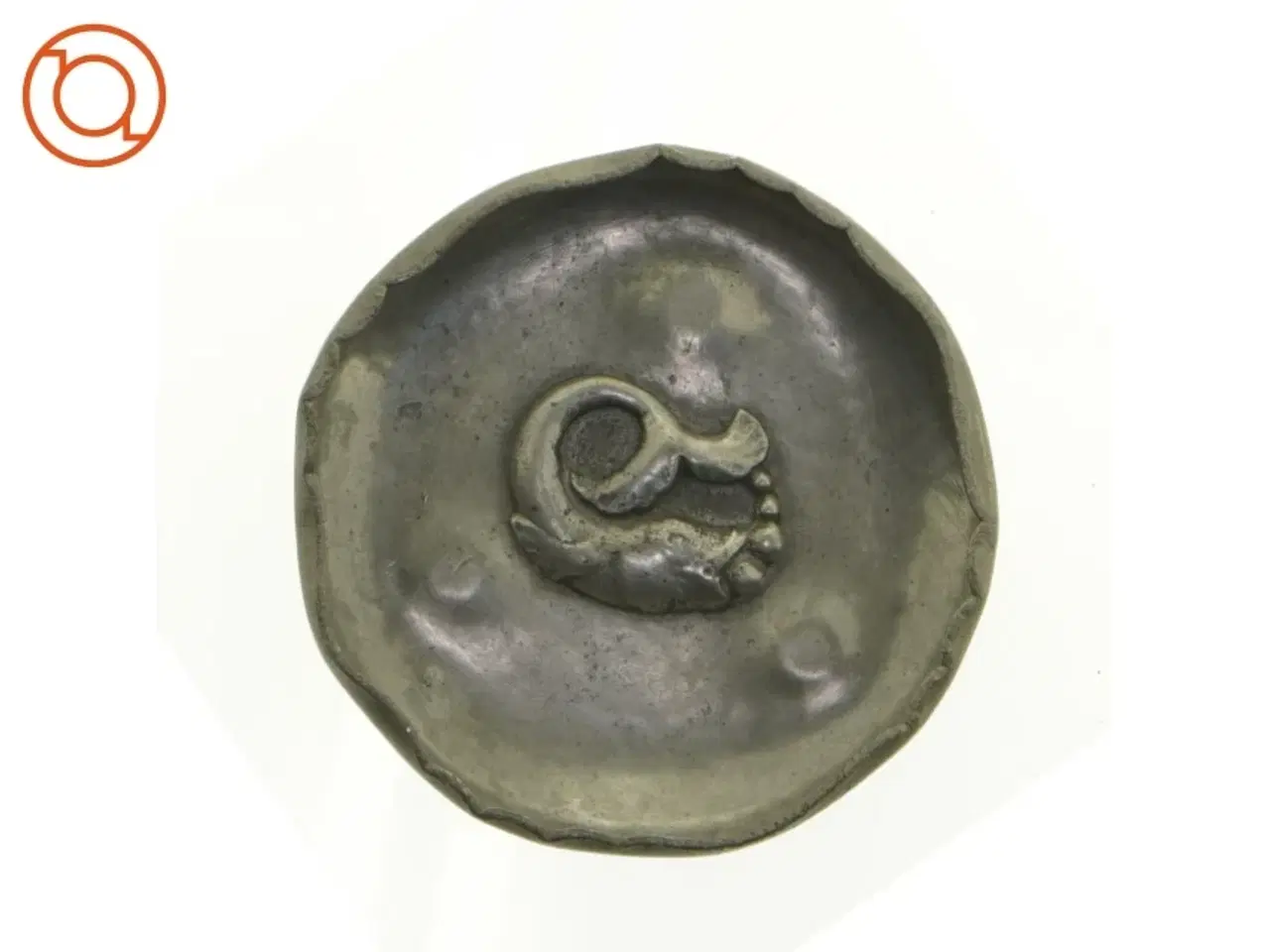 Billede 1 - Skål fra Alfenide Tin (str. 10 x 1 cm)
