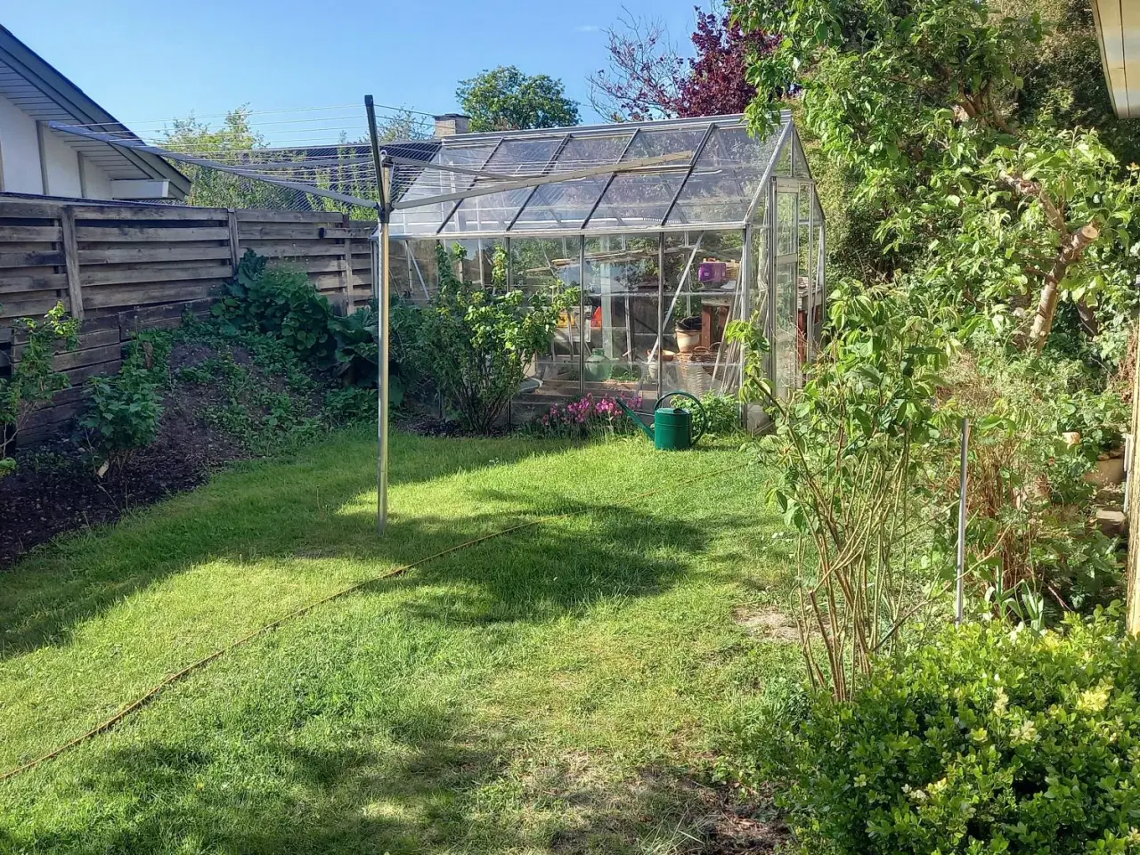 Billede 1 - Drivhus Alu/glas 2,5x3,2 m