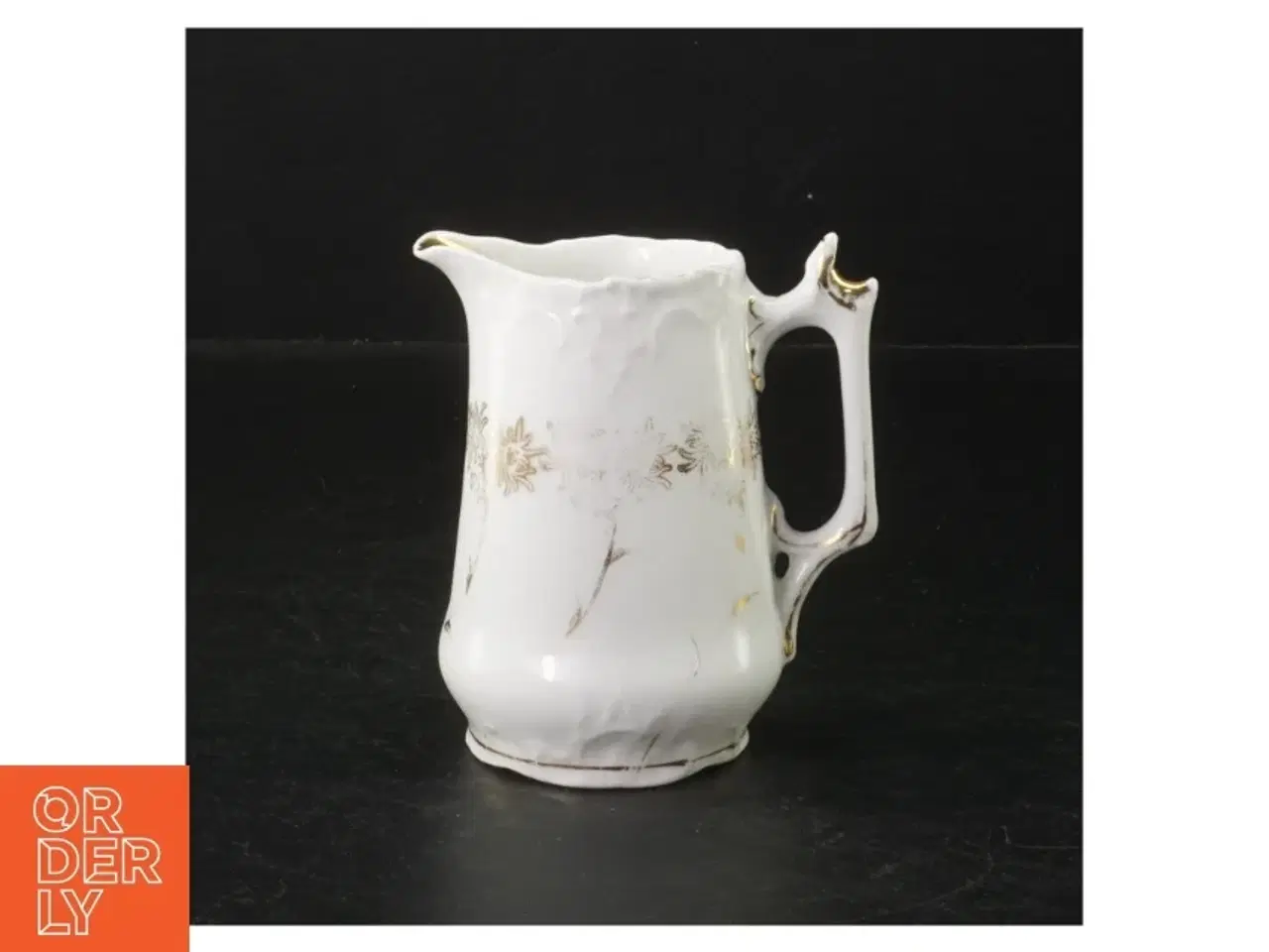 Billede 1 - Porcelænskande med guldkant (str. 10 cm)