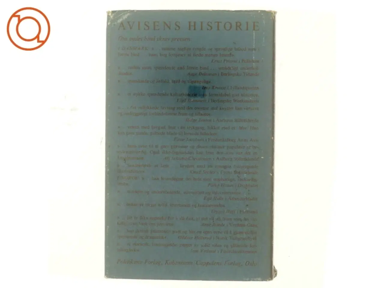 Billede 3 - Avisens historie 3 af Hakon Stangerup (bog)