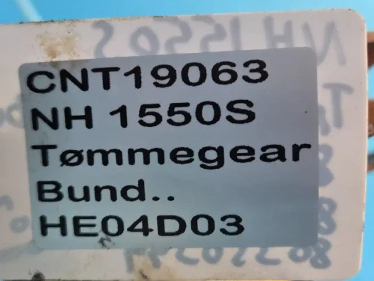 Billede 9 - New Holland 1550S Gear Bund 80368846