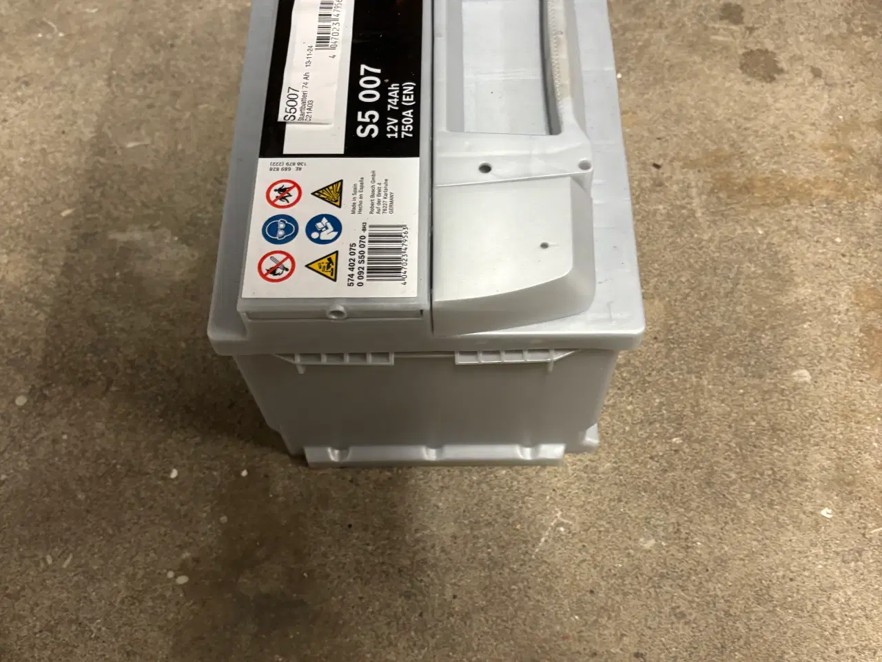 Billede 2 - Bosch 12v 74Ah batteri