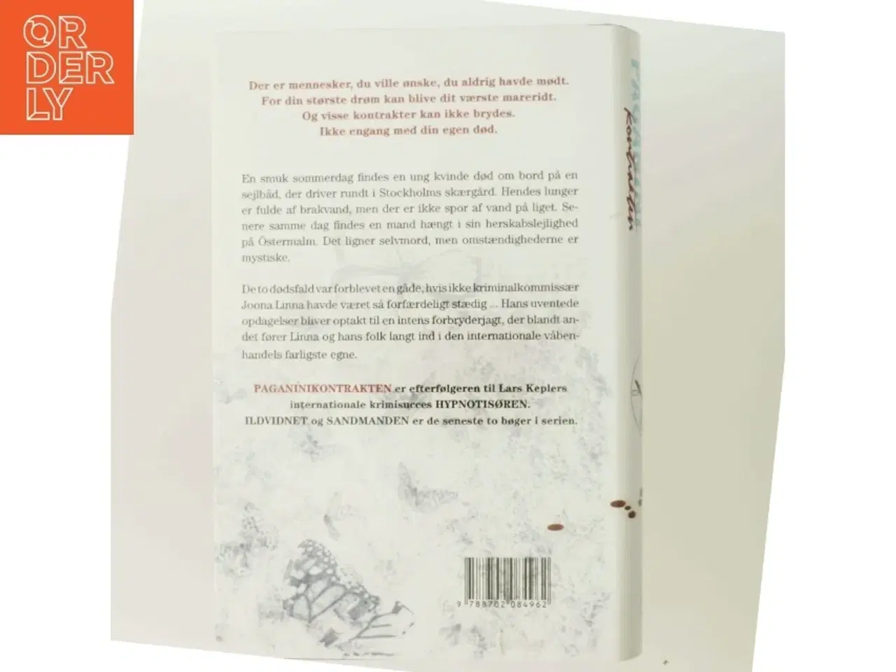 Billede 3 - Paganinikontrakten : Kriminalroman (Danish Language) (Bog)