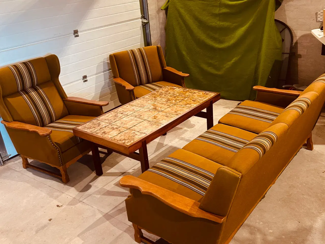Billede 6 - Sofasæt med sofabord